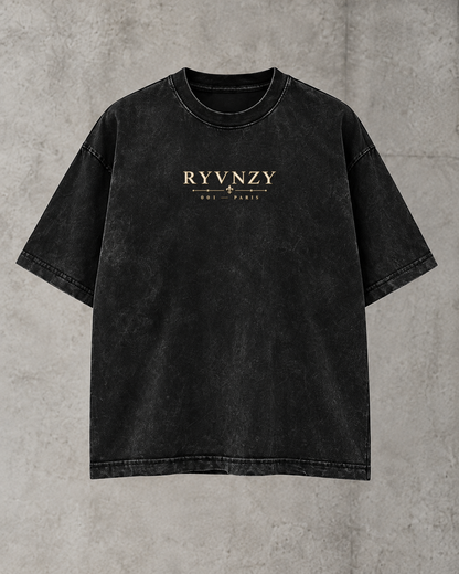 T-shirt Paris Cartographie — Noir