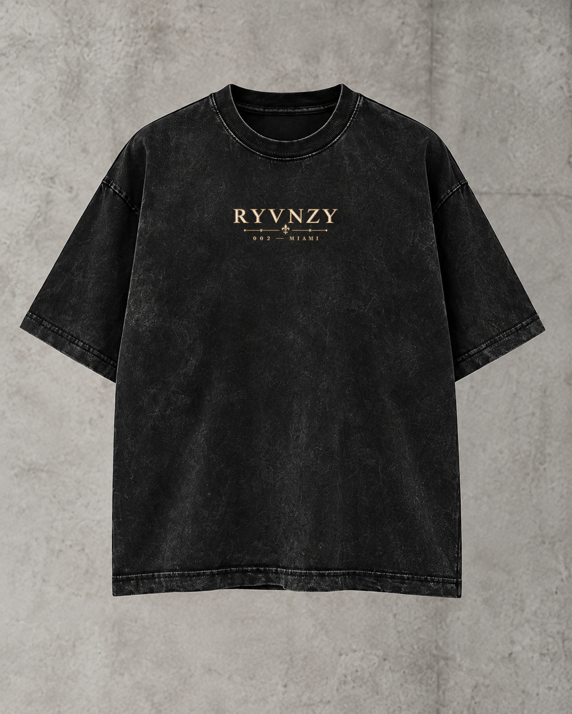 T-shirt Miami — Noir
