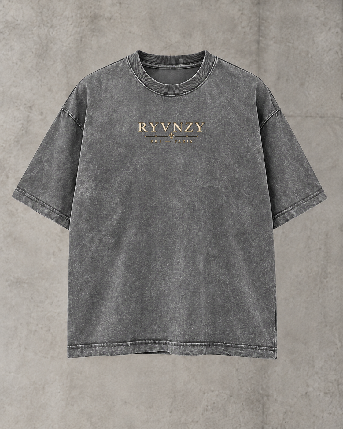 T-shirt Paris Cartographie — Gris