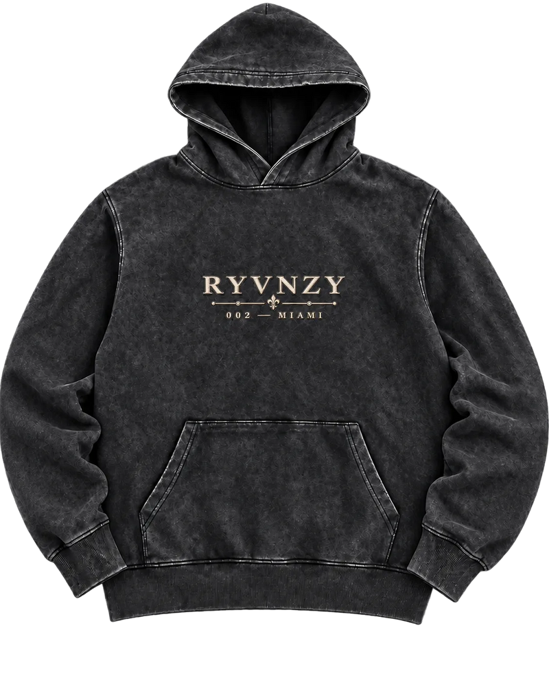 Hoodie Oversize Miami - Noir