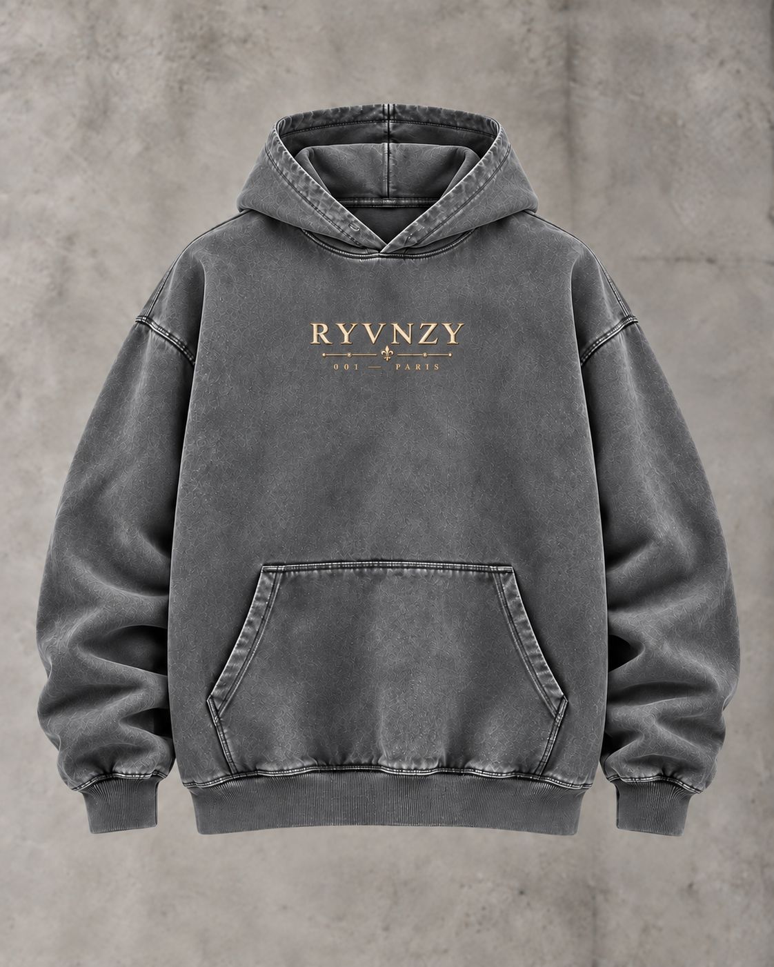 Hoodie Oversize Paris - Gris