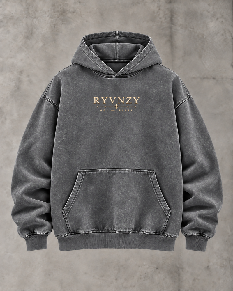 Hoodie Oversize Paris - Gris