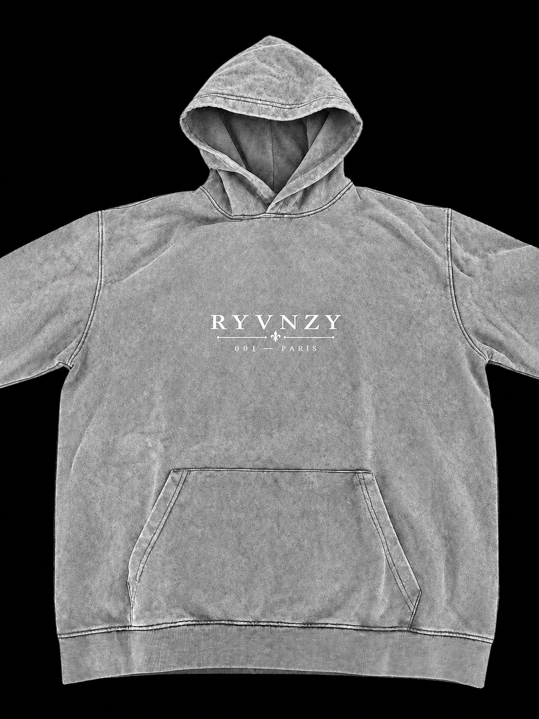 Hoodie Oversize Paris - Gris