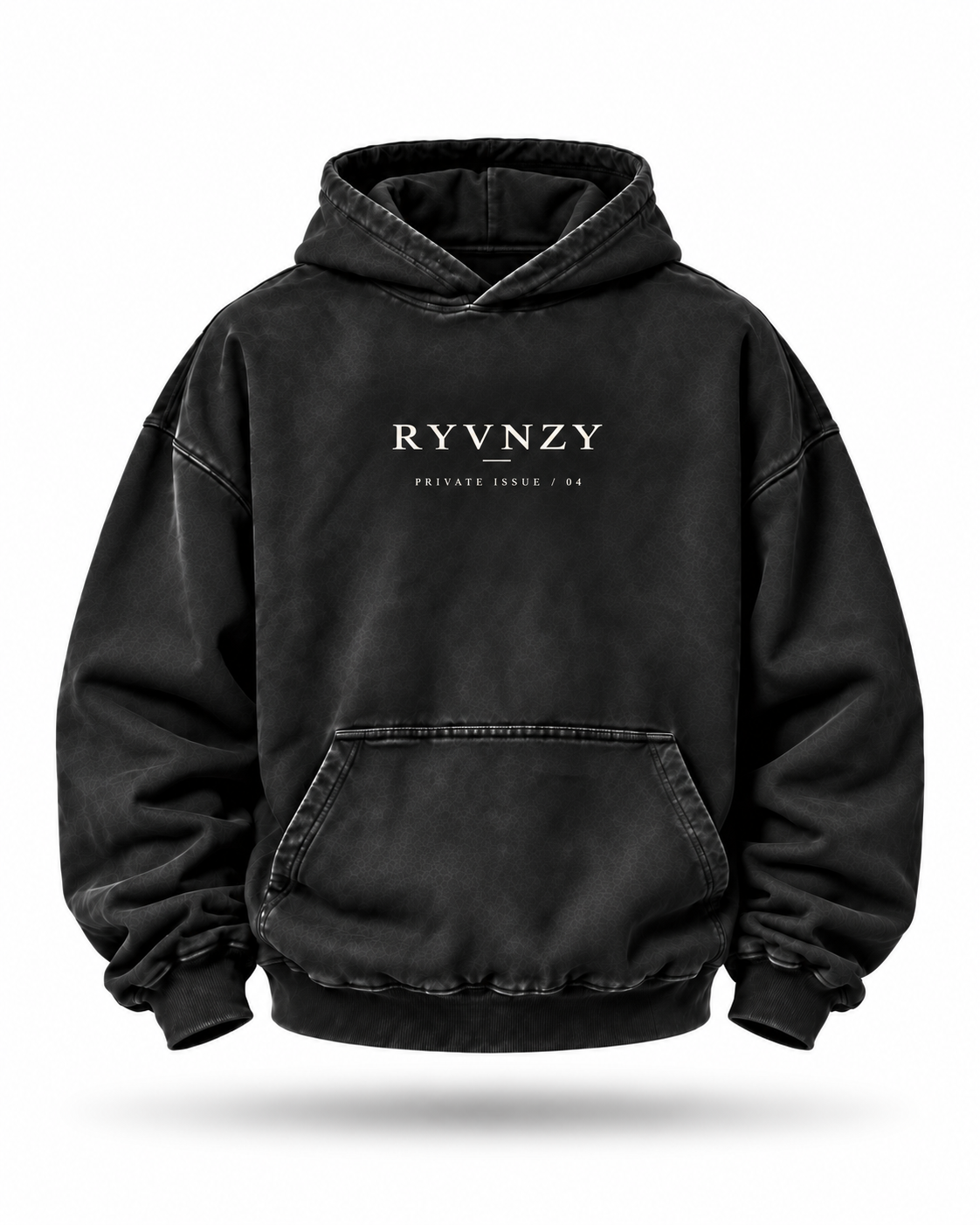 Hoodie Mentalement ailleurs - Noir