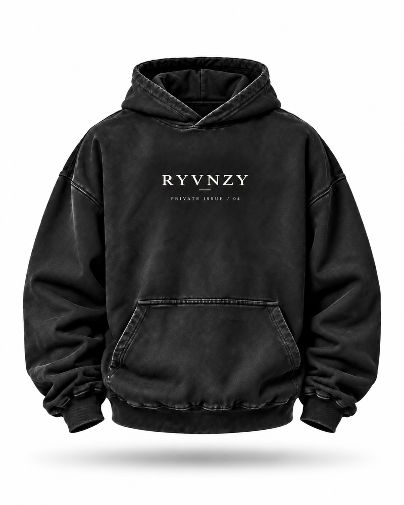 Hoodie Mentalement ailleurs - Noir